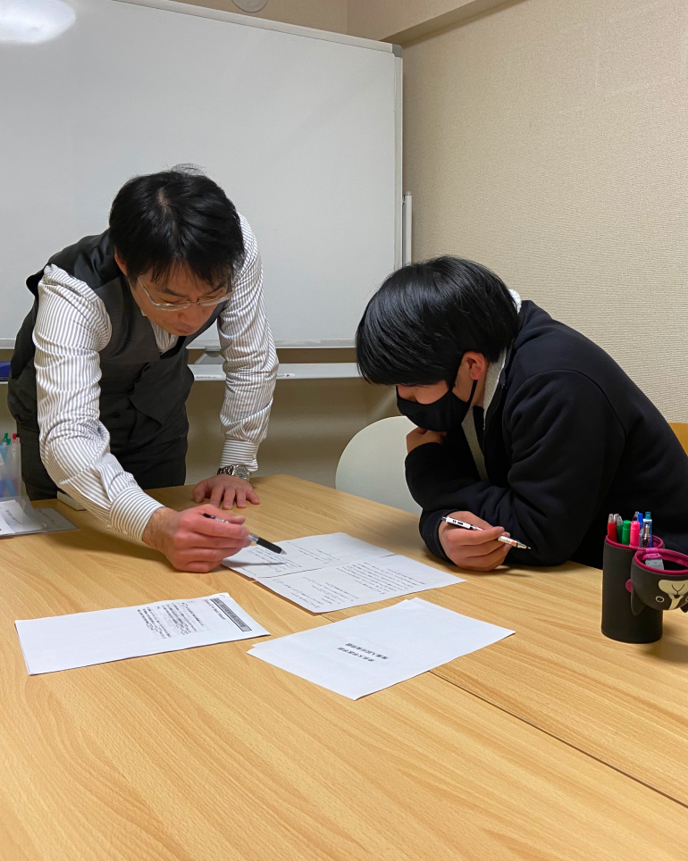 妥協のない個別指導で後悔の無い勉強を行えました。